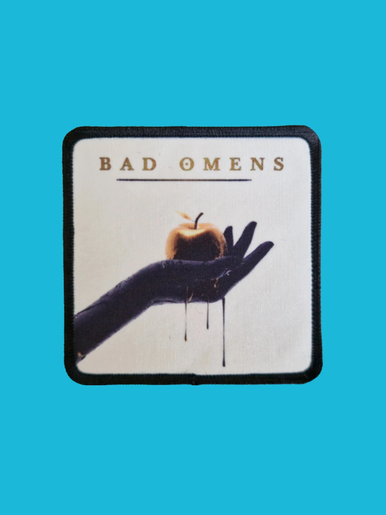 Patch Bad Omens - Finding God Limited Edition - Imprimé - Carré de 7,5 x 7,5 centimètres